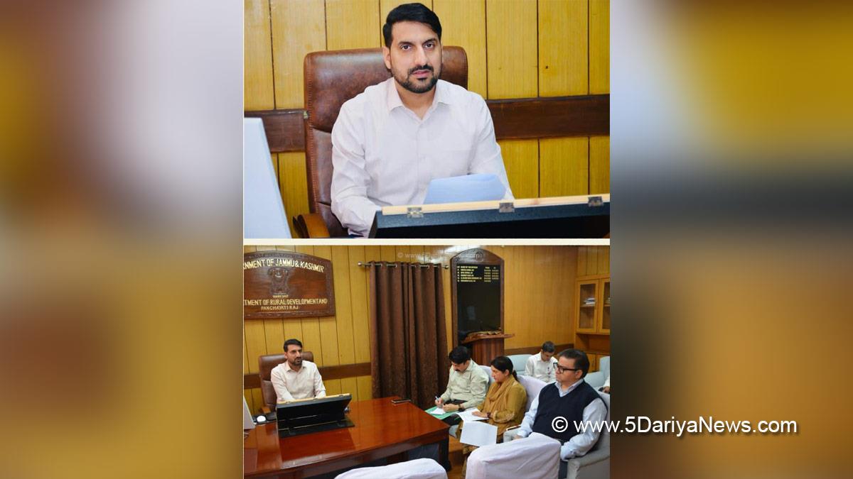 Mohammad Aijaz Asad, Secretary RDD, Jammu, Kashmir, Srinagar, Jammu And Kashmir