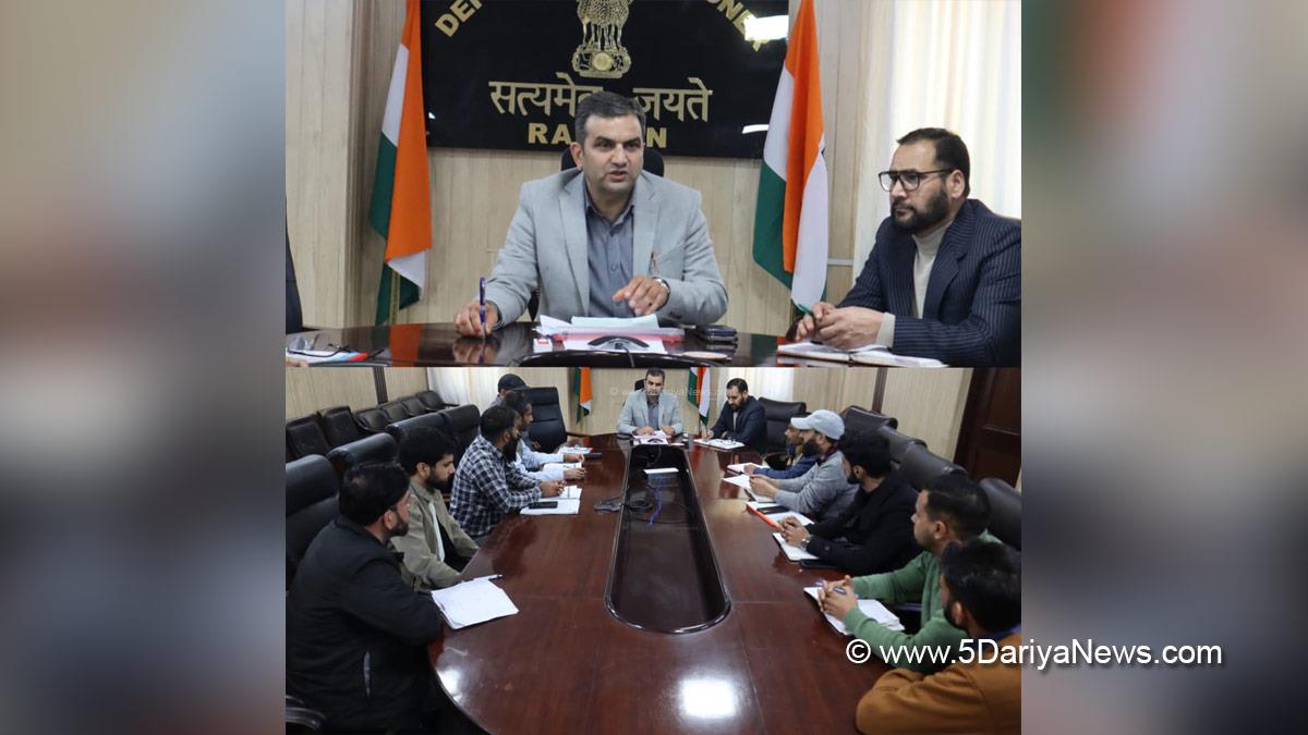 Mohammad Alyas Khan, Ramban, Deputy Commissioner Ramban, Kashmir, Jammu And Kashmir, Jammu, District Administration Ramban