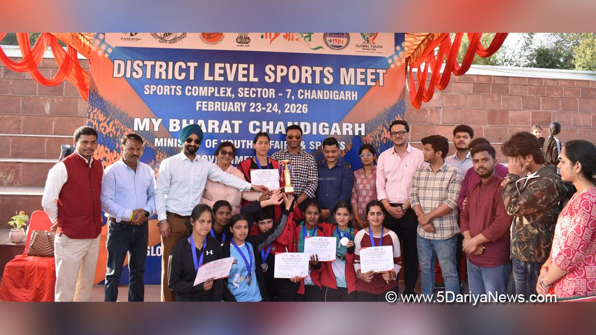 Vinay Kumar, District Youth Officer, MY Bharat, MY Bharat Chandigarh, Chandigarh