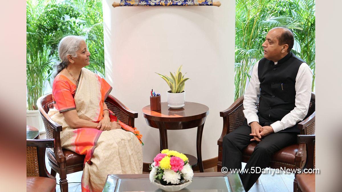 Jai Ram Thakur, Himachal Pradesh, Himachal, Bharatiya Janata Party, BJP, BJP Himachal, Shimla, BJP Himachal Pradesh, Nirmala Sitharaman