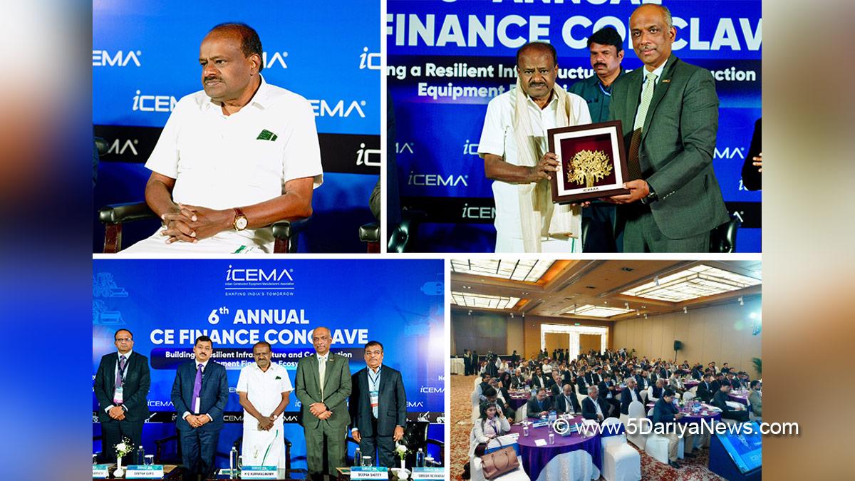 HD Kumaraswamy, Bharatiya Janata Party, BJP, 6th Annual Construction Equipment Finance Conclave