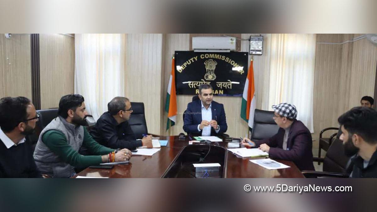 Mohammad Alyas Khan, Ramban, Deputy Commissioner Ramban, Kashmir, Jammu And Kashmir, Jammu, District Administration Ramban