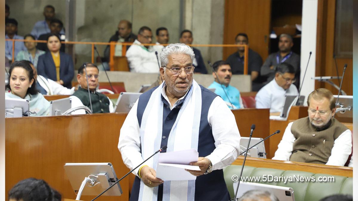Krishan Lal Panwar, Haryana, Bharatiya Janata Party, BJP, BJP Haryana, Haryana Vidhan Sabha