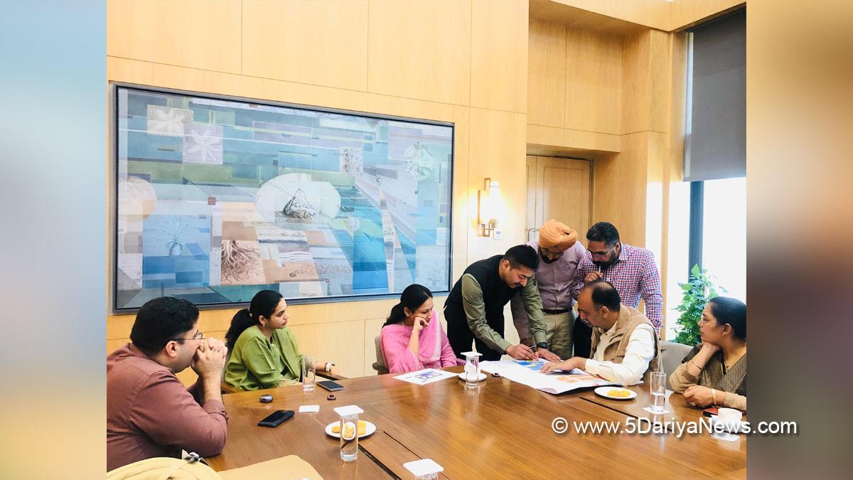 Komal Mittal, DC Mohali, Deputy Commissioner Mohali, SAS Nagar, SAS Nagar Mohali, Mohali, Sahibzada Ajit Singh Nagar, Sakshi Sawhney, Harmandeep Singh Hans