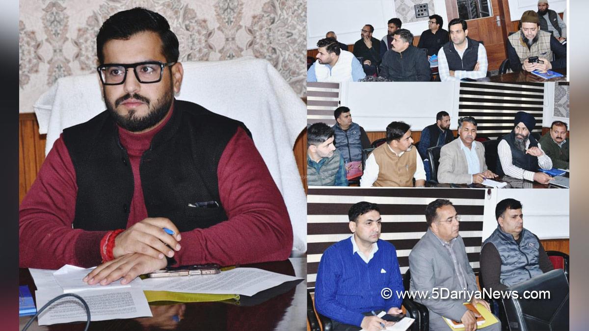 Abhishek Sharma, Rajouri, DC Rajouri, Deputy Commissioner Rajouri, Kashmir, Jammu And Kashmir, Jammu, District Administration Rajouri