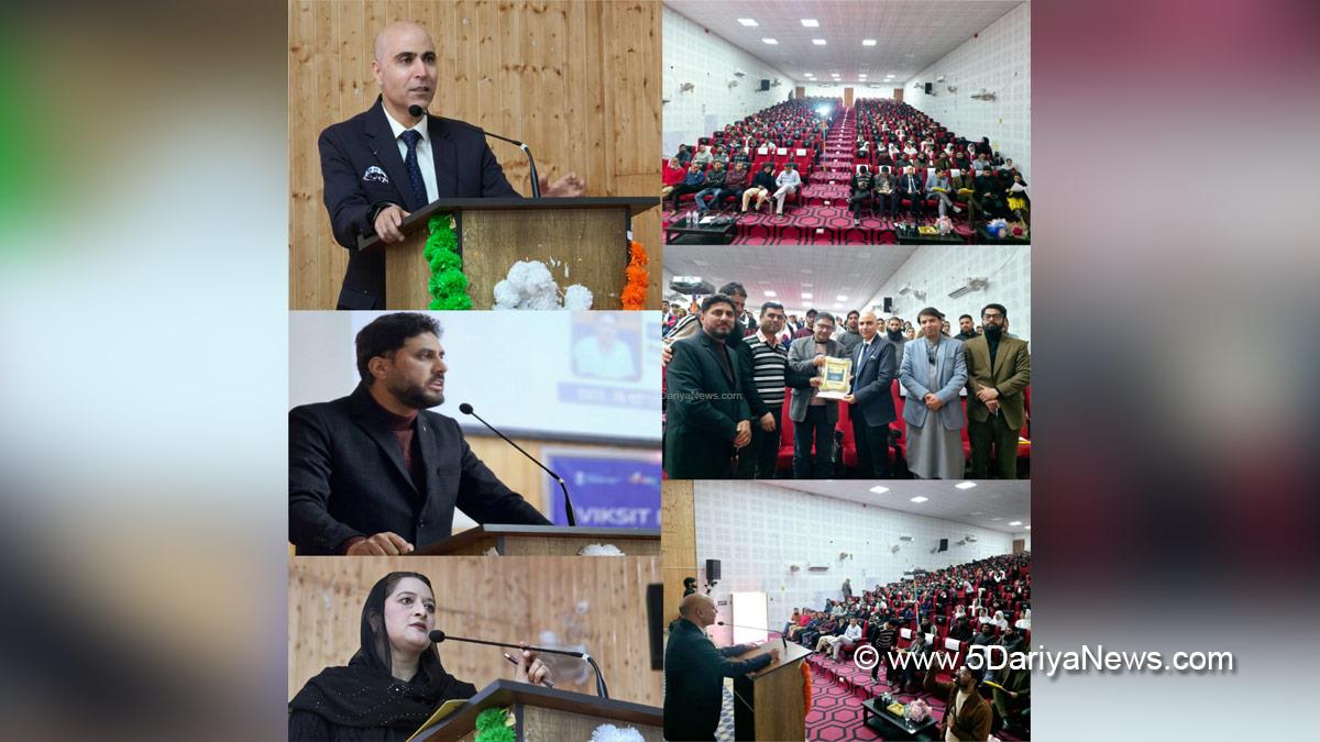 Pankaj Kumar Sharma, Kishtwar, DC Kishtwar, Deputy Commissioner Kishtwar, Kashmir, Jammu And Kashmir, Jammu, District Administration Kishtwar, District Level Viksit Bharat Youth Parliament