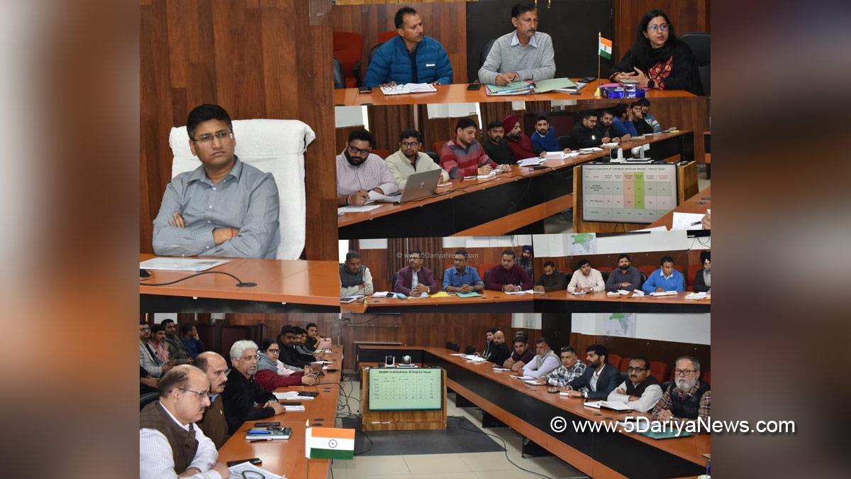 Kumar Abhishek, Reasi, Deputy Commissioner Reasi, Kashmir, Jammu And Kashmir, Jammu, District Administration Reasi