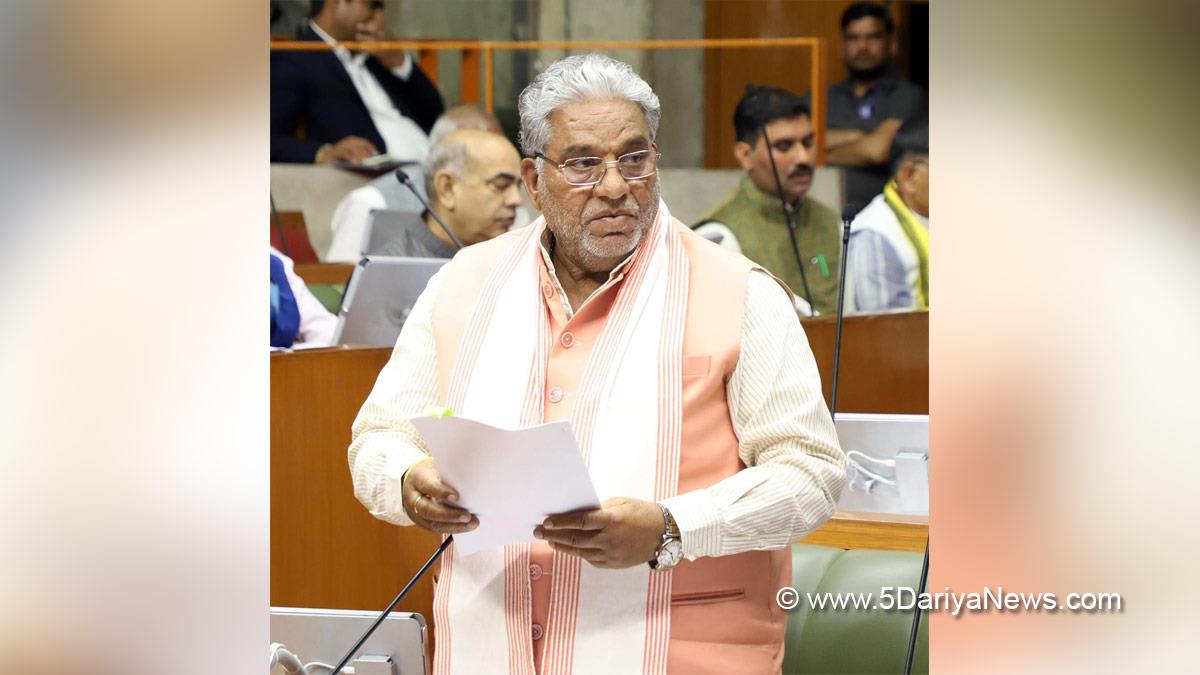 Krishan Lal Panwar, Haryana, Bharatiya Janata Party, BJP, BJP Haryana, Haryana Vidhan Sabha