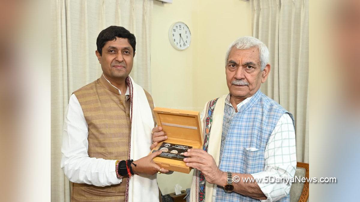 Manoj Sinha, Lieutenant Governor JK, Raj Bhavan, Jammu, Srinagar, Kashmir, Jammu And Kashmir, Ujjwal Raman Singh