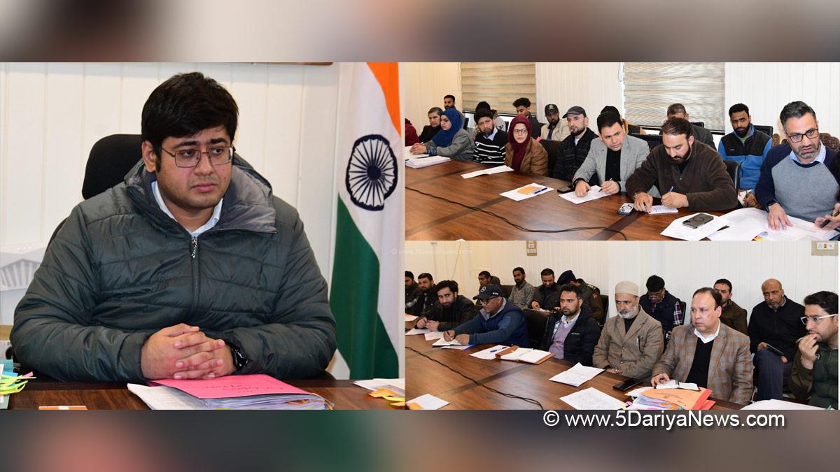 Jatin Kishore, Ganderbal, Deputy Commissioner Ganderbal, Kashmir, Jammu And Kashmir, Jammu, District Administration Ganderbal