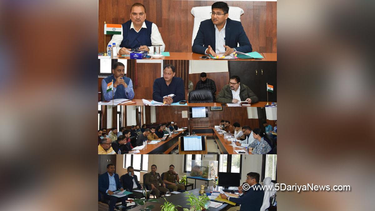 Kumar Abhishek, Reasi, Deputy Commissioner Reasi, Kashmir, Jammu And Kashmir, Jammu, District Administration Reasi