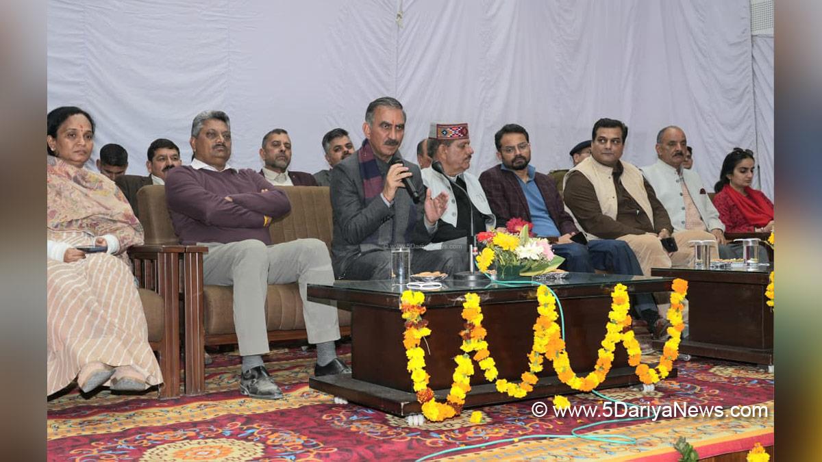 Sukhvinder Singh Sukhu, Thakur Sukhvinder Singh Sukhu, Himachal Pradesh, Himachal, Congress, Indian National Congress, Himachal Congress, Shimla, Chief Minister of Himachal Pradesh