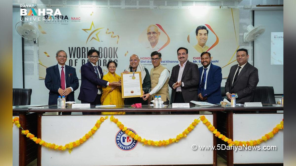 Rayat Bahra University, Rayat Bahra Group of Institutions, RBGI, Gurvinder Singh Bahra 