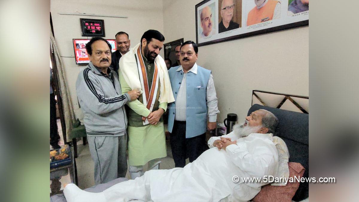 Anil Vij, Haryana, Ambala, Bharatiya Janata Party, BJP, BJP Haryana, Nayab Singh Saini, Krishan Pal Gurjar, Abhay Chautala