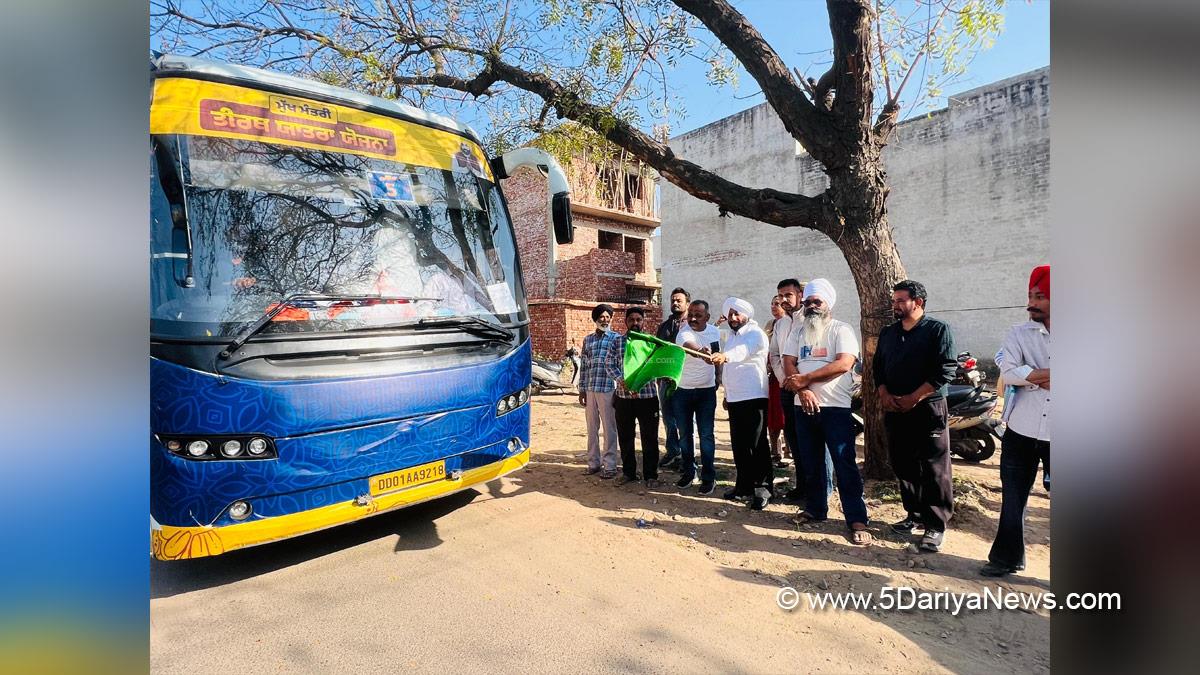 Kulwant Singh Mohali, SAS Nagar, Mohali, SAS Nagar Mohali, Sahibzada Ajit Singh Nagar, AAP, Aam Aadmi Party, Aam Aadmi Party Punjab, AAP Punjab, Mukh Mantri Teerth Yatra, Mukh Mantri Tirth Yatra Scheme