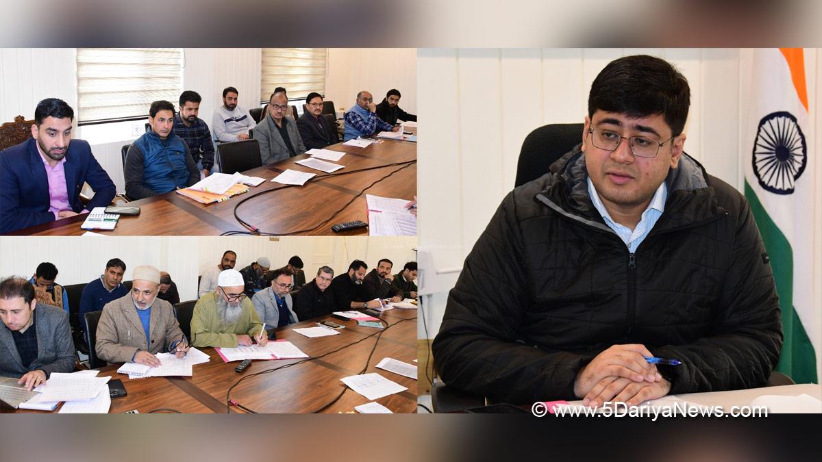Jatin Kishore, Ganderbal, Deputy Commissioner Ganderbal, Kashmir, Jammu And Kashmir, Jammu, District Administration Ganderbal