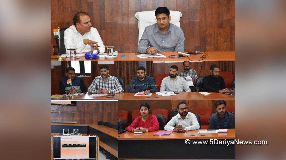 Kumar Abhishek, Reasi, Deputy Commissioner Reasi, Kashmir, Jammu And Kashmir, Jammu, District Administration Reasi