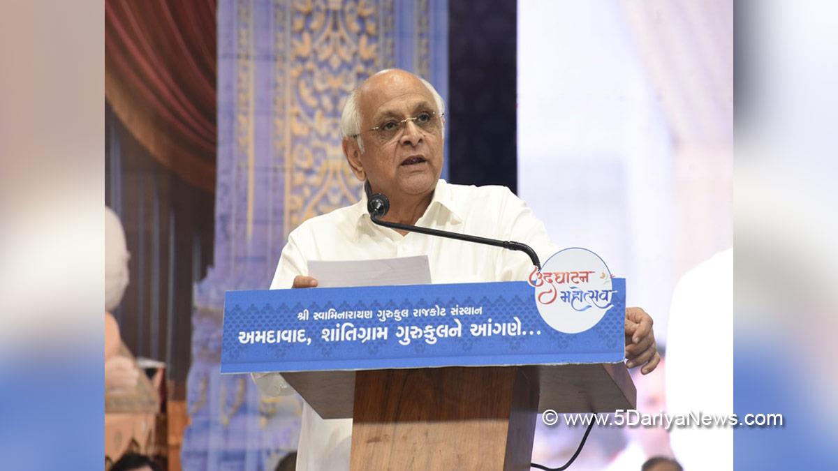 Bhupendra Patel, Bhupendrabhai Rajnikantbhai Patel, Chief Minister of Gujarat, BJP, Bharatiya Janata Party, Gandhinagar, Gujarat
