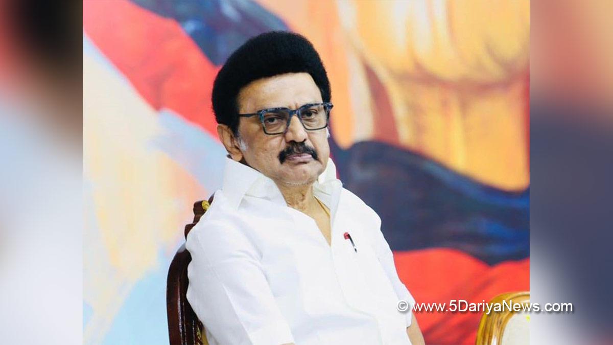 MK Stalin, Muthuvel Karunanidhi Stalin, Tamil Nadu Chief Minister, Chief Minister of Tamil Nadu, Chennai, Tamil Nadu