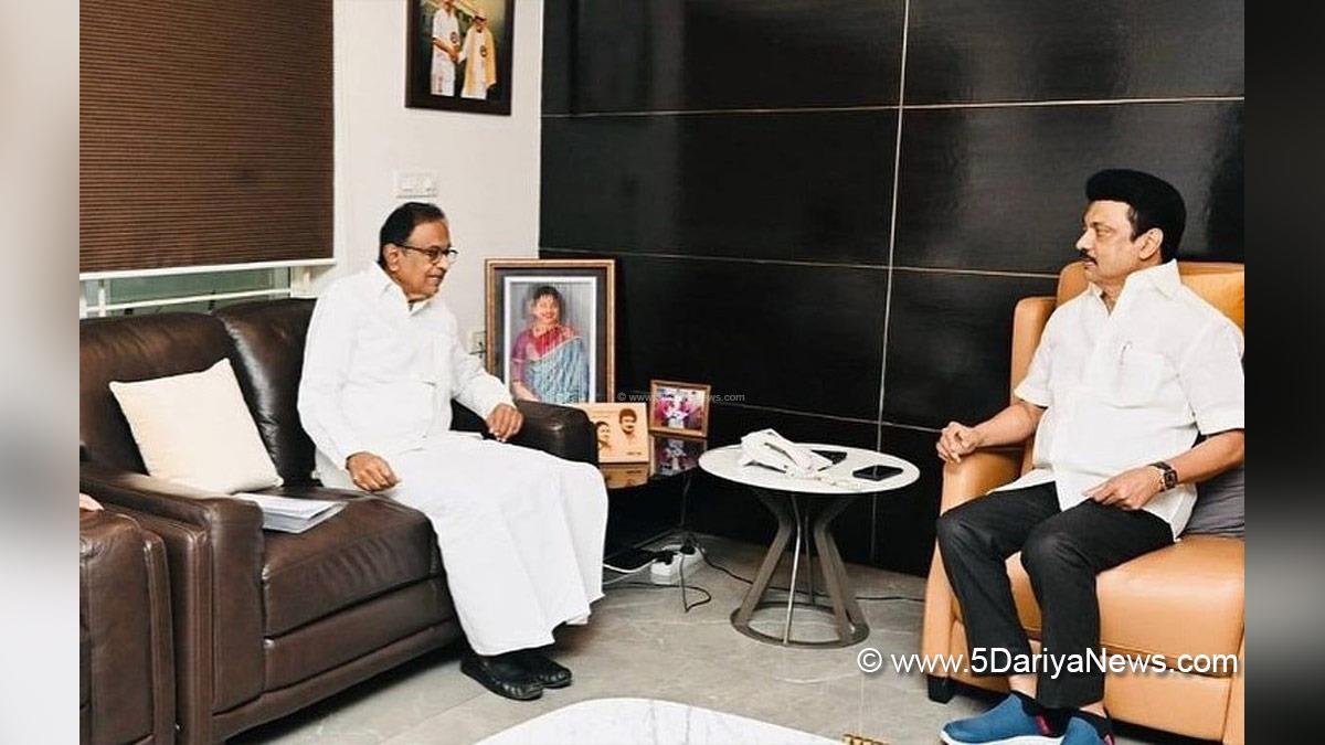 P Chidambaram, Indian National Congress, Congress, All India Congress Committee, MK Stalin, Muthuvel Karunanidhi Stalin