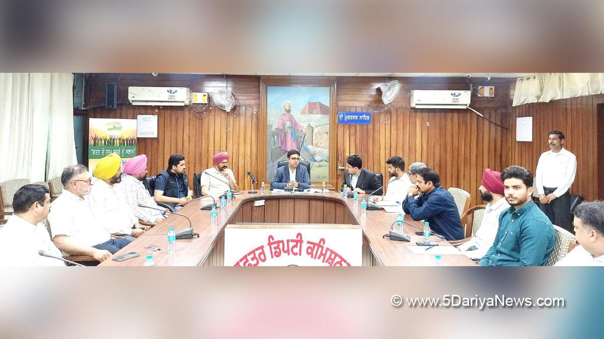 Abhijit Kaplish, DC Sri Mukatsar Sahib, Sri Mukatsar Sahib, Deputy Commissioner Sri Mukatsar Sahib
