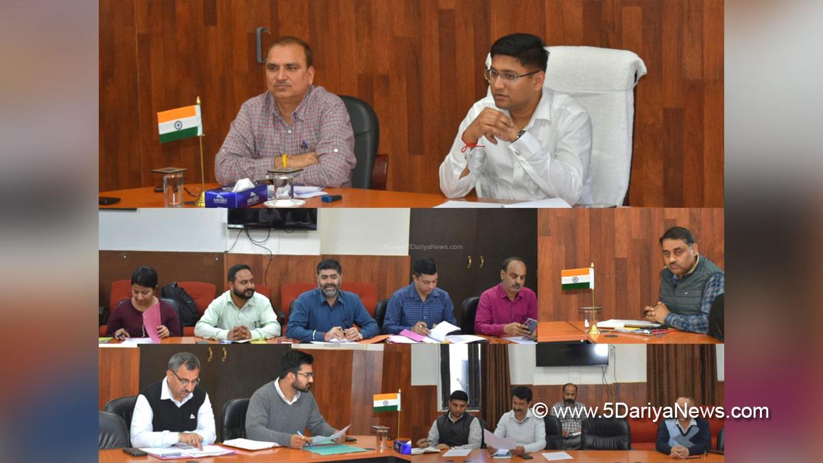 Kumar Abhishek, Reasi, Deputy Commissioner Reasi, Kashmir, Jammu And Kashmir, Jammu, District Administration Reasi, District Level Implementation Committee, DLIC, Mission YUVA