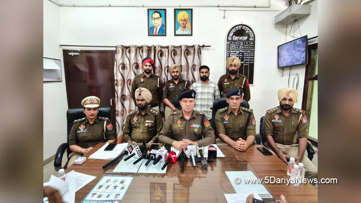 Crime News Punjab, Punjab Police, Police, Crime News, Mansa Police, Mansa