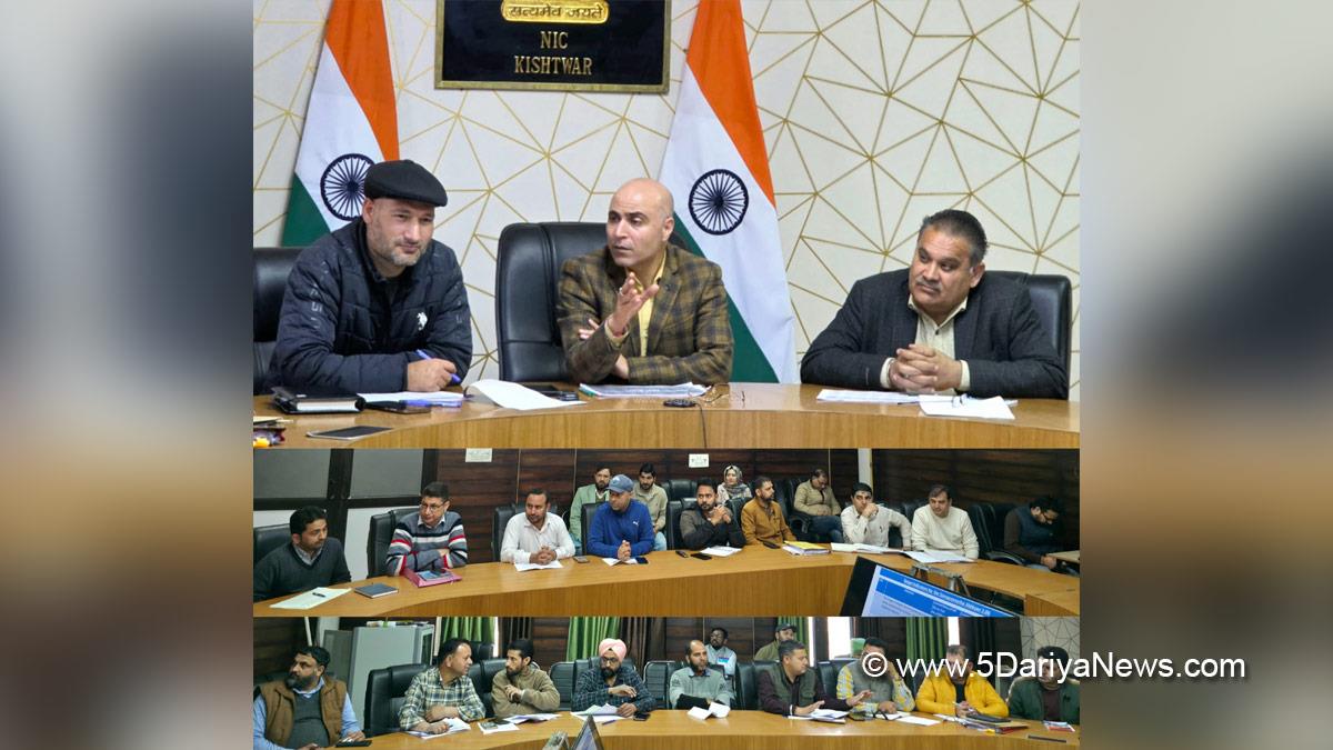 Pankaj Kumar Sharma, Kishtwar, DC Kishtwar, Deputy Commissioner Kishtwar, Kashmir, Jammu And Kashmir, Jammu, District Administration Kishtwar