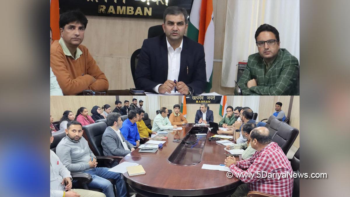 Mohammad Alyas Khan, Ramban, Deputy Commissioner Ramban, Kashmir, Jammu And Kashmir, Jammu, District Administration Ramban