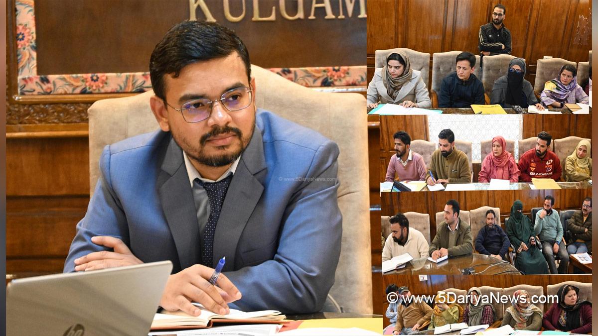 Shahzad Alam, Kulgam, Deputy Commissioner Kulgam, Kashmir, Jammu And Kashmir, Jammu, District Administration Kulgam