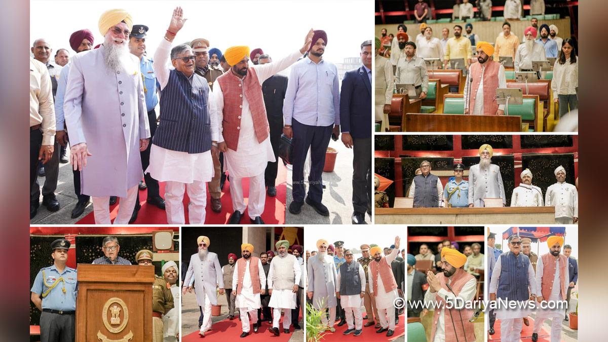 Gulab Chand Kataria, Governor of Punjab, Punjab Governor, Punjab Raj Bhavan, Bhagwant Mann, Bhagwant Singh Mann, AAP, Aam Aadmi Party, Aam Aadmi Party Punjab, AAP Punjab, Government of Punjab, Punjab Government, Punjab, Chief Minister Of Punjab, Kultar Singh Sandhwan, Punjab Vidhan Sabha