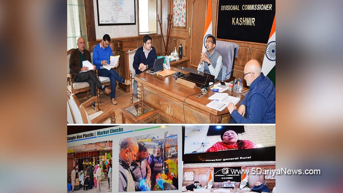 Anshul Garg, Divisional Commissioner Kashmir, Srinagar, Jammu, Kashmir, Jammu And Kashmir, District Administration Srinagar