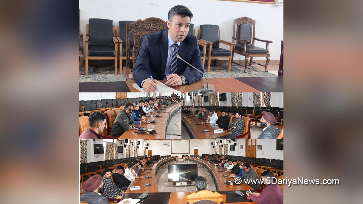 Dr Bilal Mohi Ud Din Bhat, Anantnag, DC Anantnag, Deputy Commissioner Anantnag, Kashmir, Jammu And Kashmir, Jammu, District Administration Anantnag