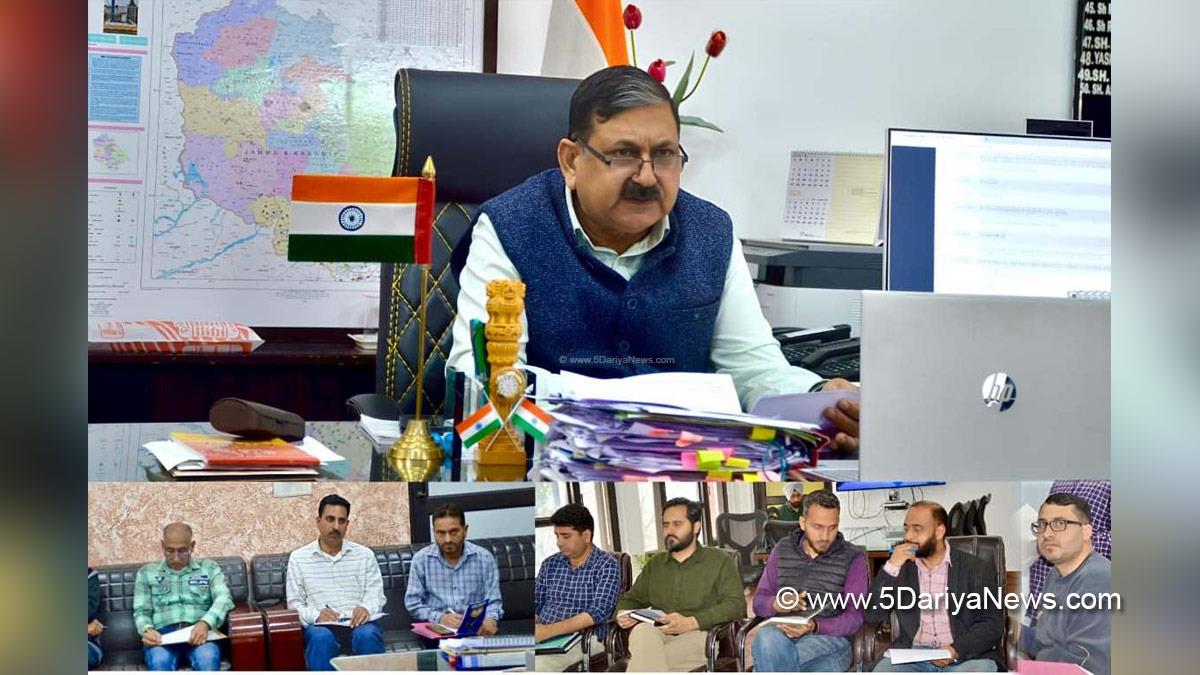 Ashok Kumar Sharma, Poonch, Deputy Commissioner Poonch, Kashmir, Jammu And Kashmir, Jammu, District Administration Poonch