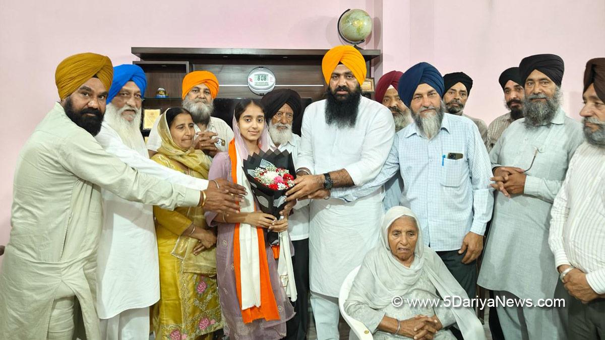 Sarabjit Singh Jhinjher, Sarabjeet Singh Jhinjer, Shiromani Akali Dal, SAD, Akali Dal 