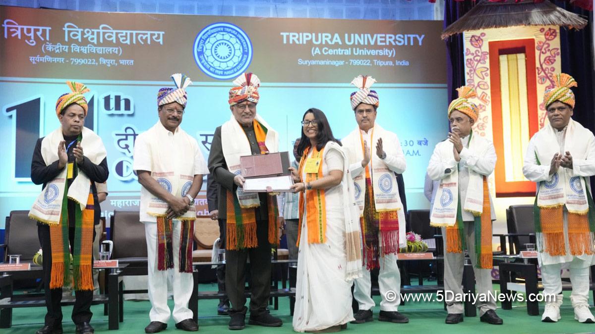 CP Radhakrishnan, Chandrapuram Ponnusami Radhakrishnan, Vice President of India, BJP, Bharatiya Janata Party, Manik Saha