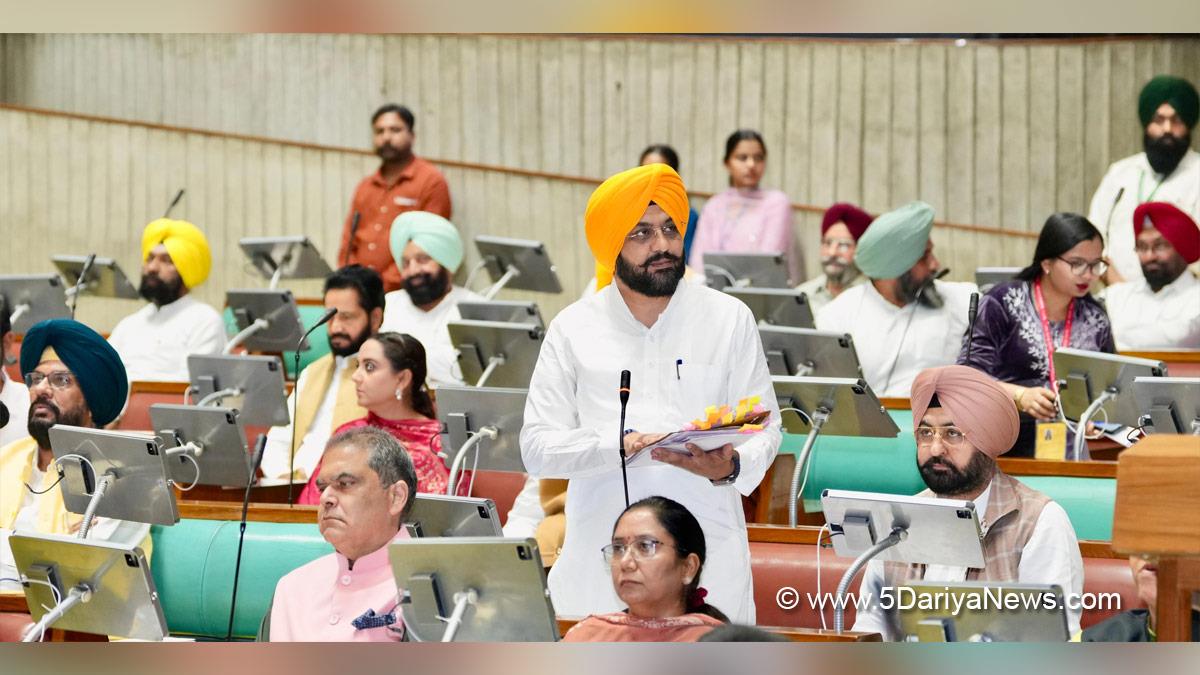Tarunpreet Singh Sond, AAP, Aam Aadmi Party, Aam Aadmi Party Punjab, AAP Punjab, Government of Punjab, Punjab Government, Punjab Vidhan Sabha