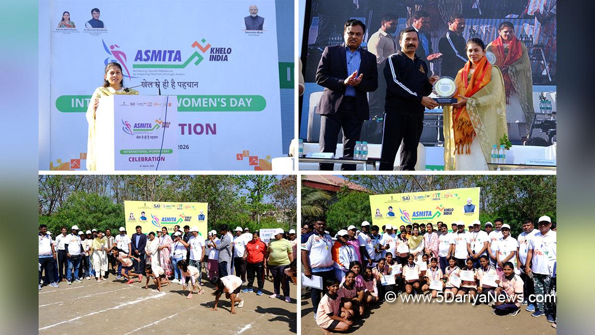 Raksha Nikhil Khadse, Raksha Khadse, Bharatiya Janata Party, BJP, International Womens Day, ASMITA League