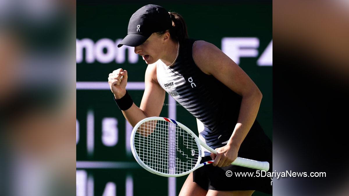 Sports News, Tennis, Iga Swiatek, Maria Sakkari, Jessica Pegula, Jelena Ostapenko, Indian Wells Open