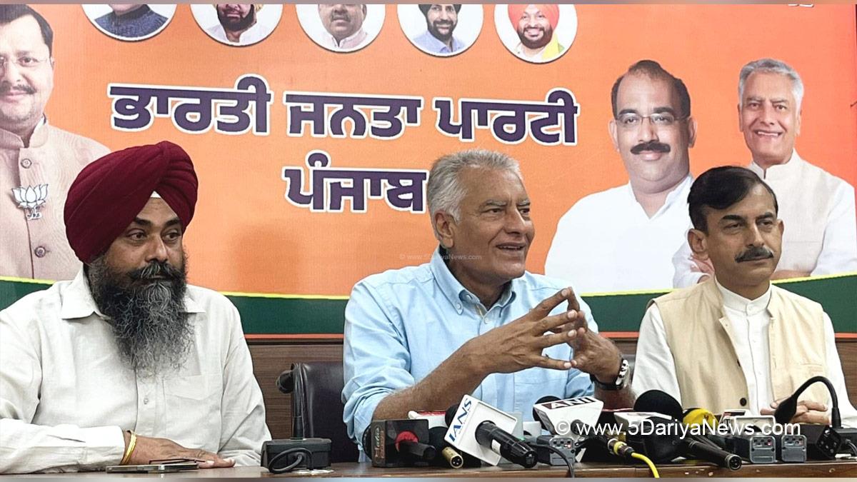 Sunil Jakhar, Bharatiya Janata Party, BJP, BJP Punjab, Vineet Joshi