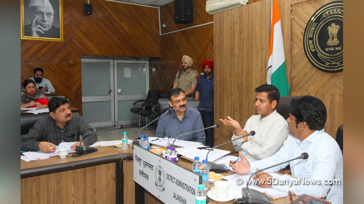 Himanshu Aggarwal, Dr Himanshu Aggarwal, DC Jalandhar, Jalandhar, Deputy Commissioner Jalandhar