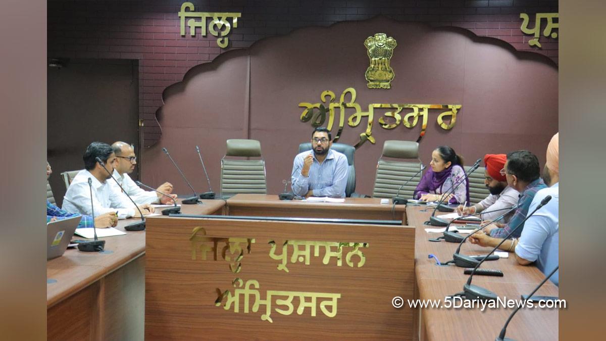 Dalwinderjit Singh, DC Amritsar, Amritsar, Deputy Commissioner Amritsar