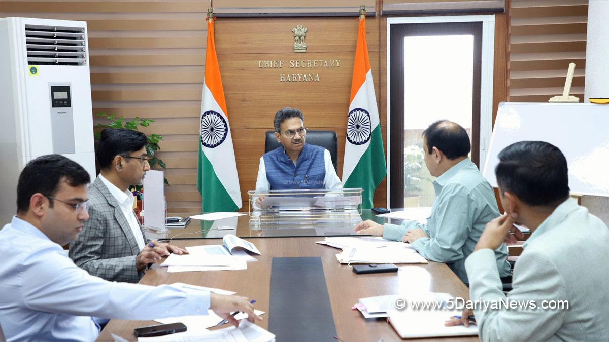 Anurag Rastogi, Chief Secretary Haryana, Haryana