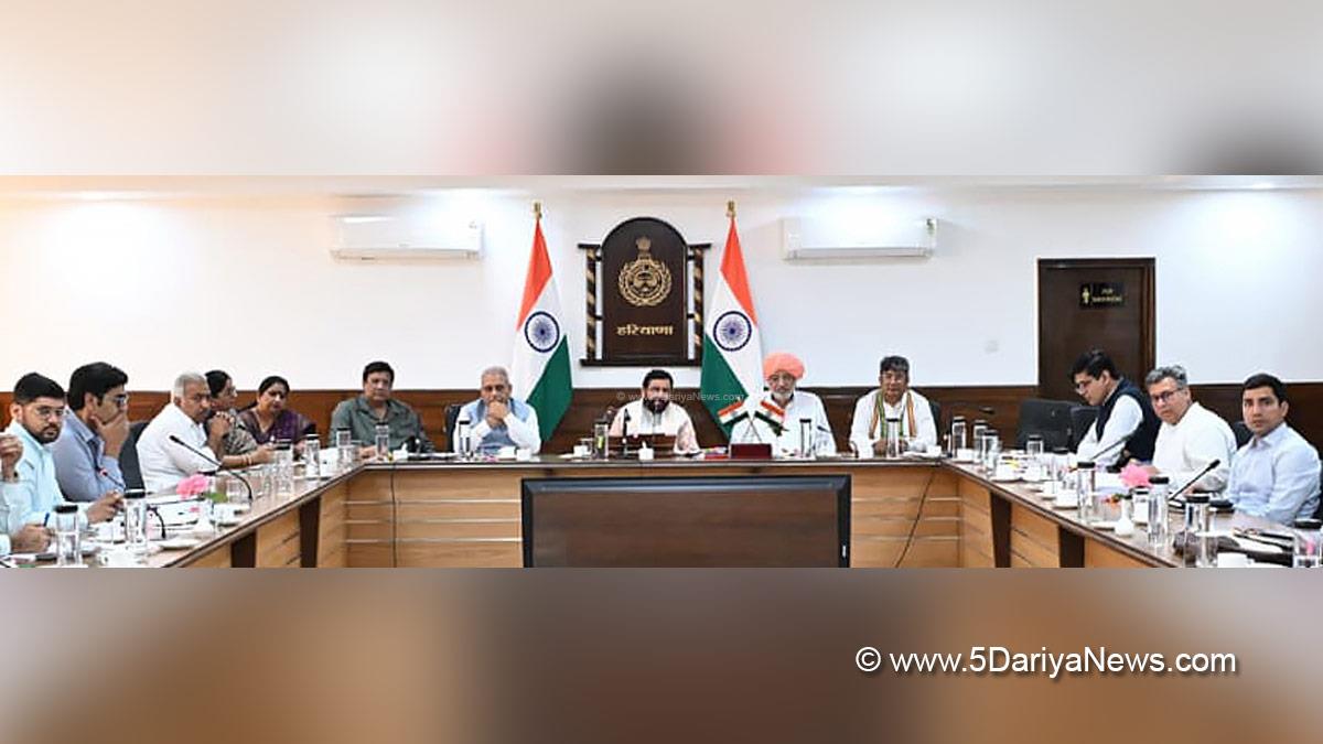 Nayab Singh Saini, Haryana, Bharatiya Janata Party, BJP, Haryana Chief Minister, Chief Minister of Haryana, BJP Haryana, Shyam Singh Rana, Vipul Goel, Ranbir Gangwa, Dr Saket Kumar