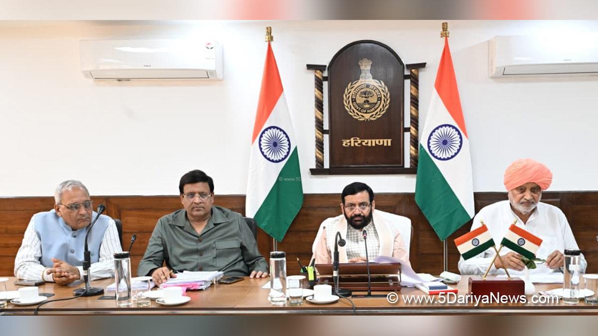 Nayab Singh Saini, Haryana, Bharatiya Janata Party, BJP, Haryana Chief Minister, Chief Minister of Haryana, BJP Haryana, Shyam Singh Rana, Vipul Goel, Ranbir Gangwa, Dr Saket Kumar