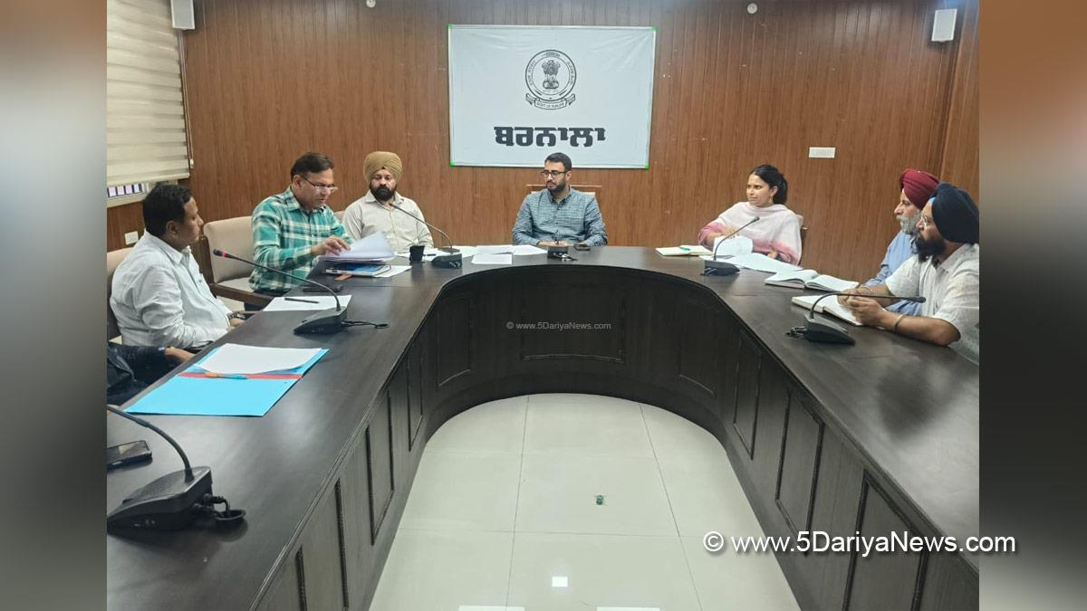 Harpreet Singh, DC Barnala, Deputy Commissioner Barnala, Barnala