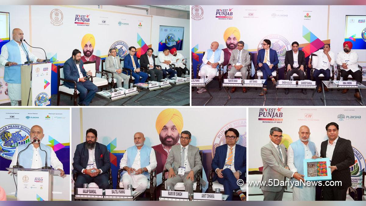 Progressive Punjab Investors Summit, Baltej Pannu
