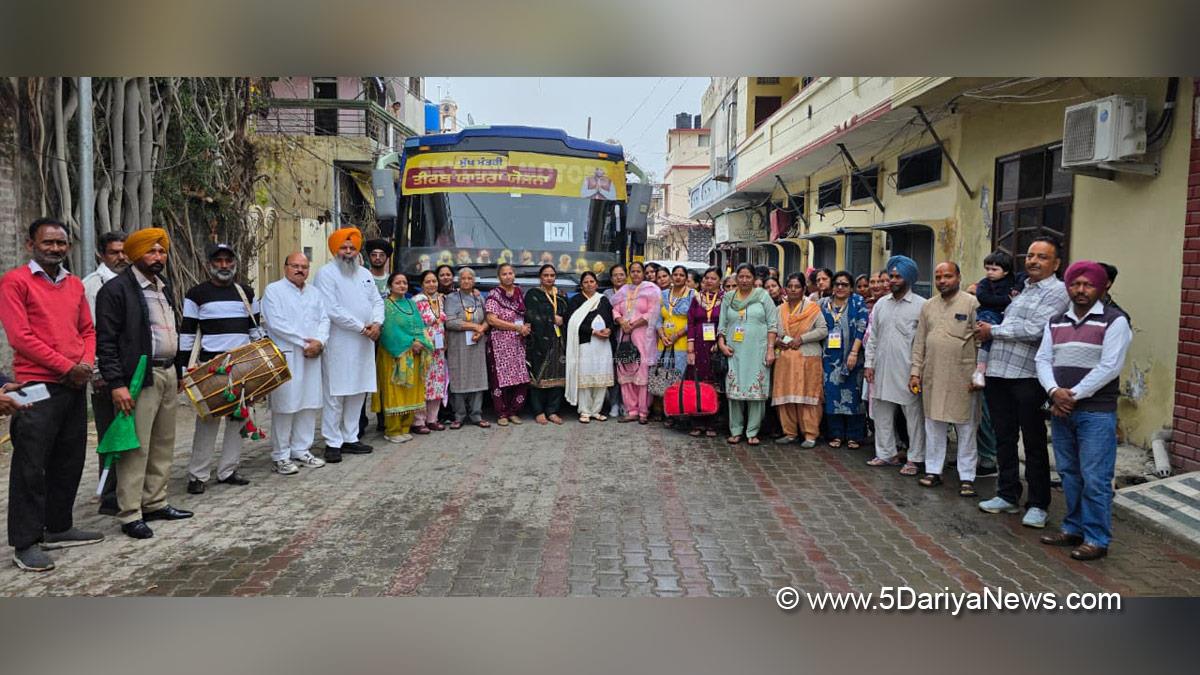 Manwinder Singh Giaspura, Mukh Mantri Teerth Yatra, Mukh Mantri Tirth Yatra Scheme