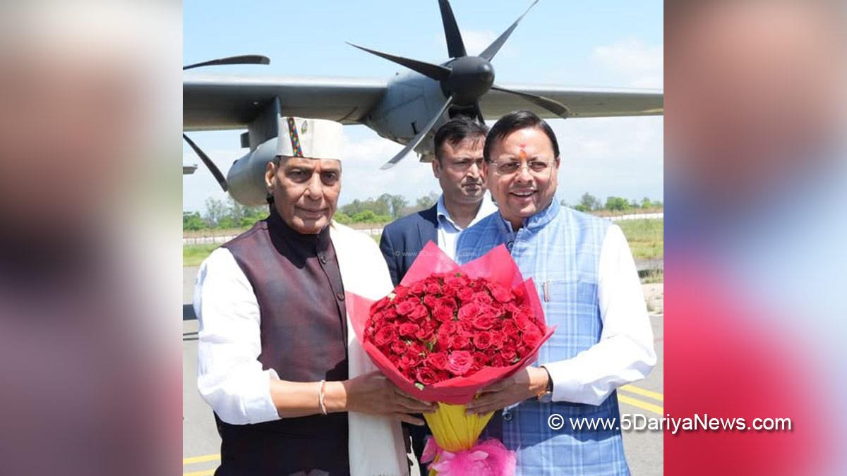 Rajnath Singh, Pushkar Singh Dhami