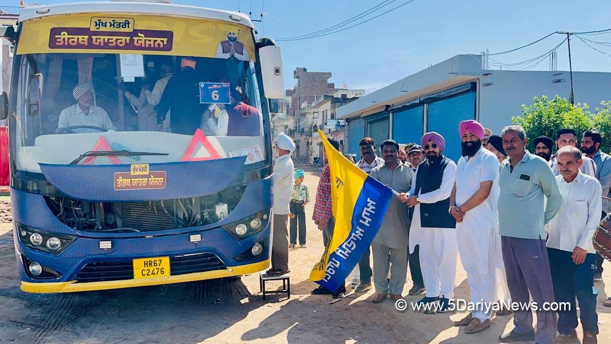Kuljit Singh Randhawa, Mukh Mantri Teerth Yatra, Mukh Mantri Tirth Yatra Scheme
